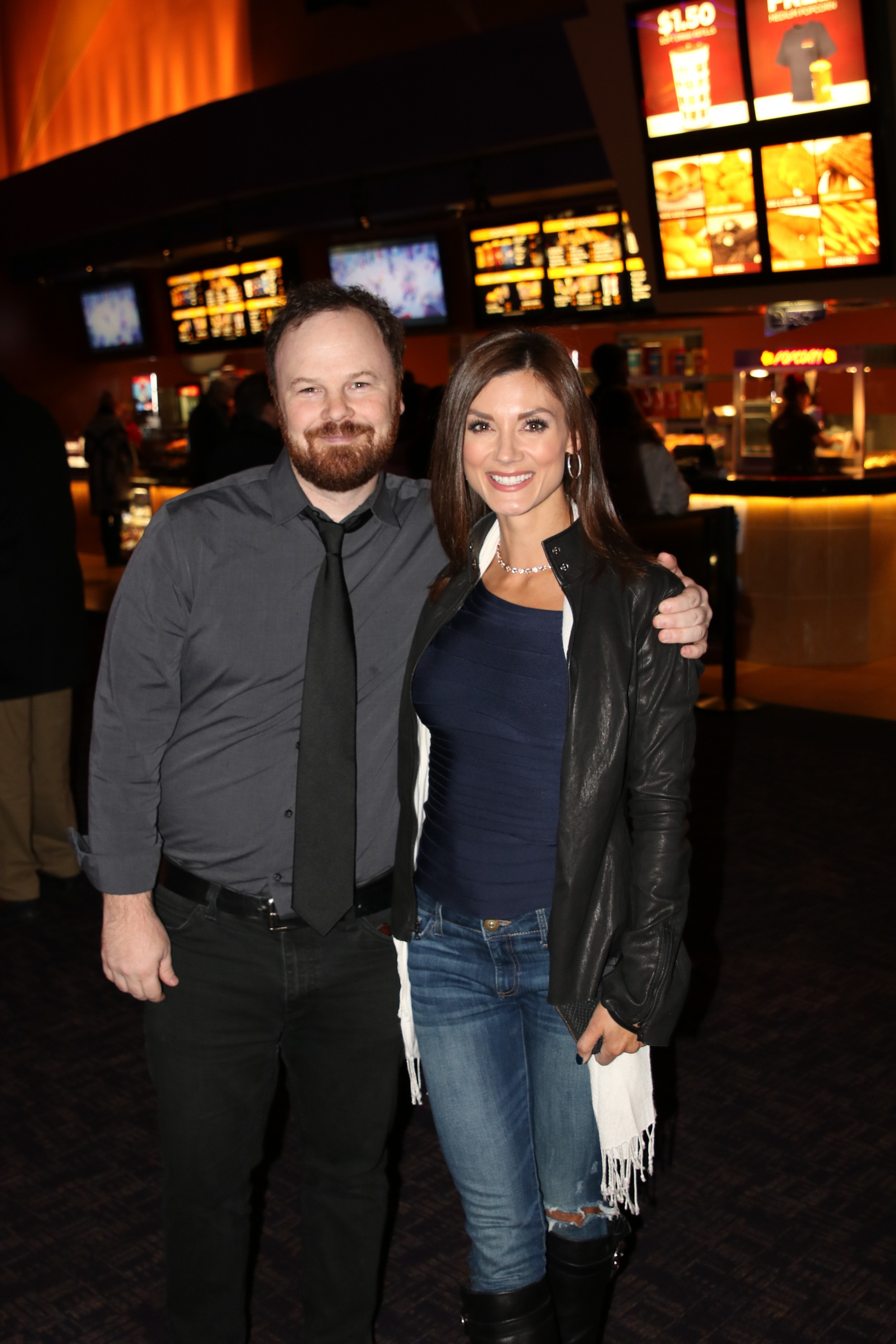 in the lobby with Ryan Bellgardt (Director)