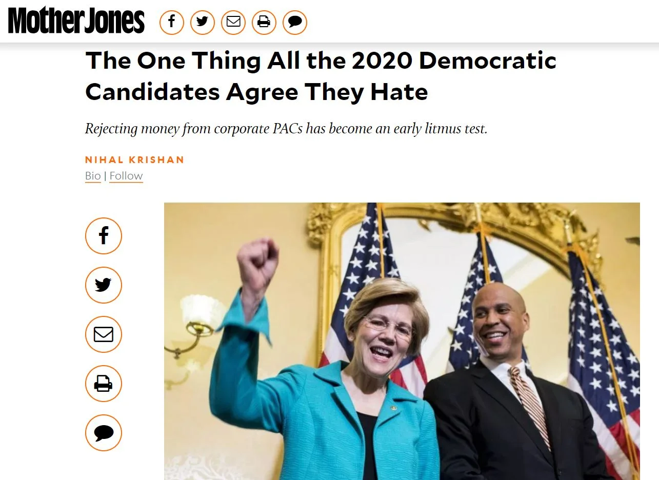    The One Thing All the 2020 Democratic Candidates Agree They Hate   