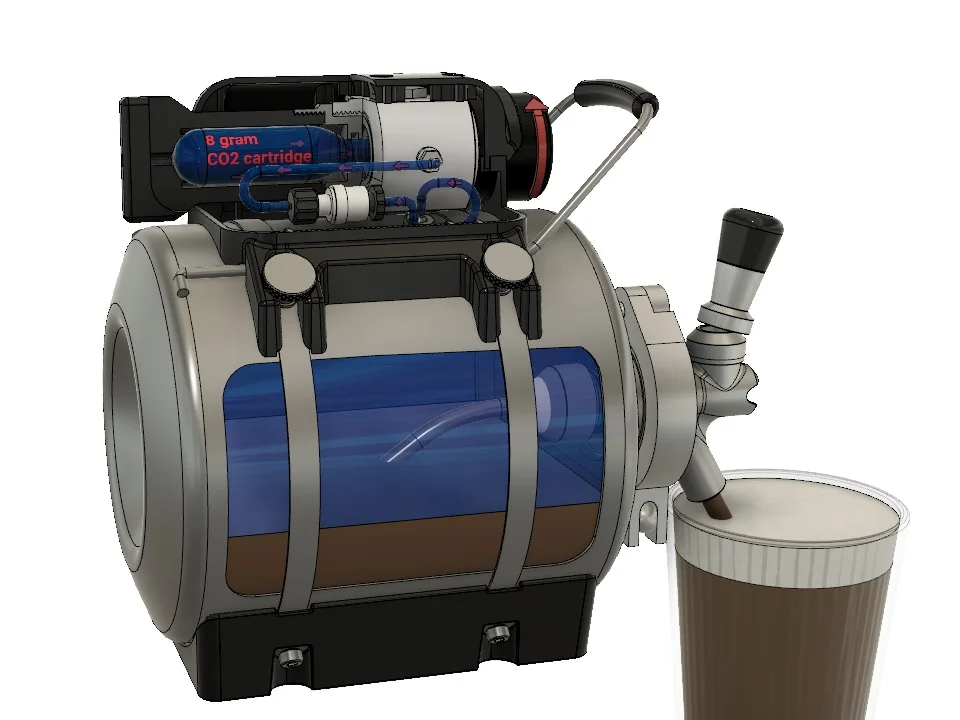 how the Hendrix Keg works