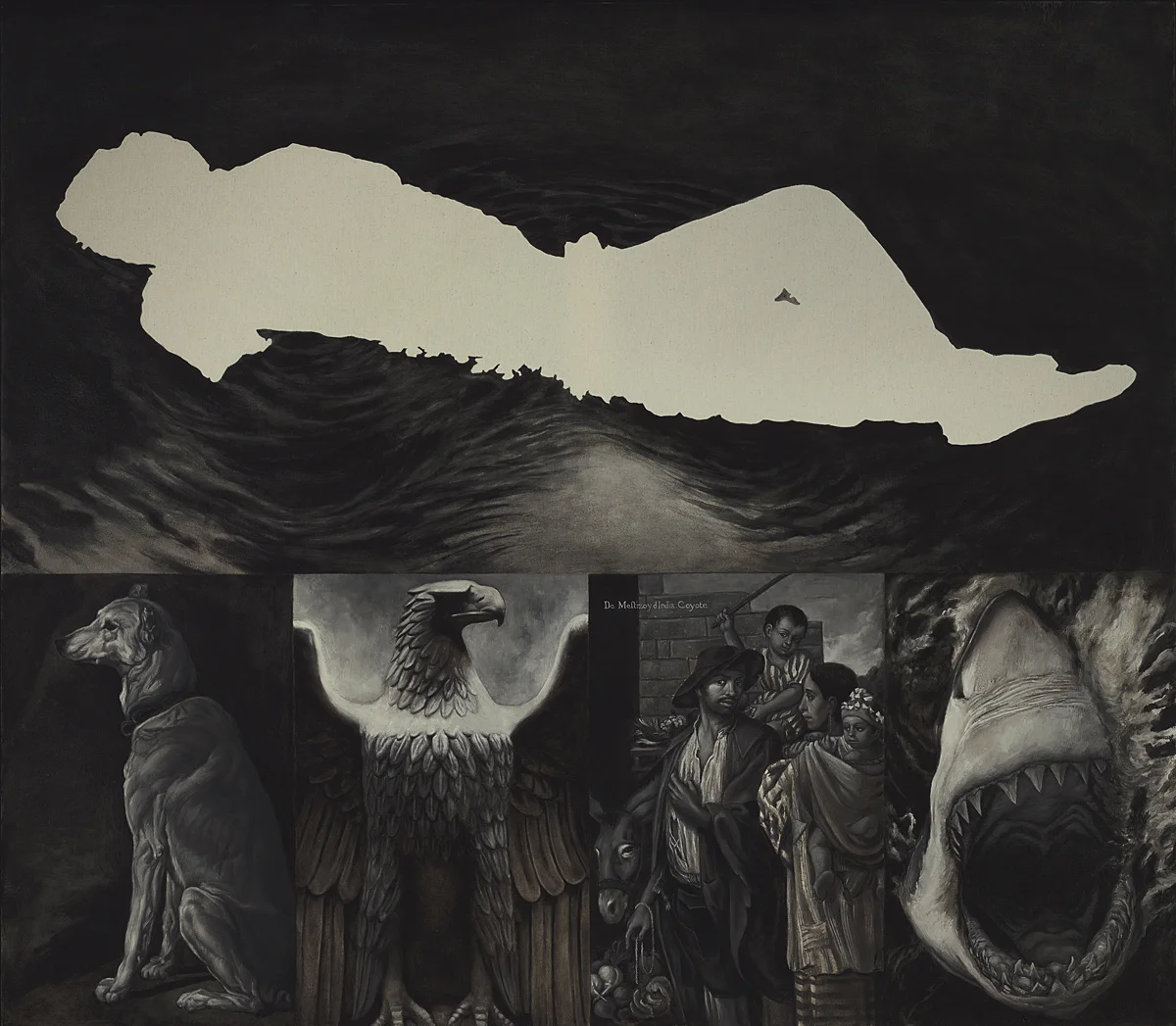From an Indian and a Mestizo a Cadaver Emerges