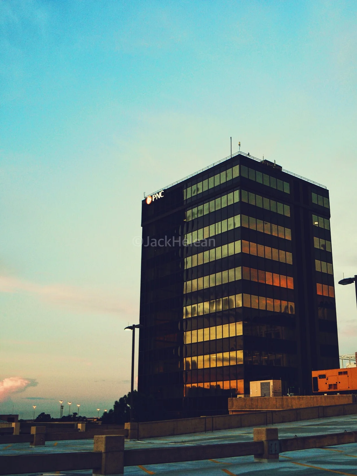 PNC building is ugly except at sunrise and sunset. 