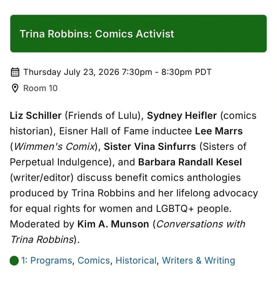 Trina Robbins: Comics Activist