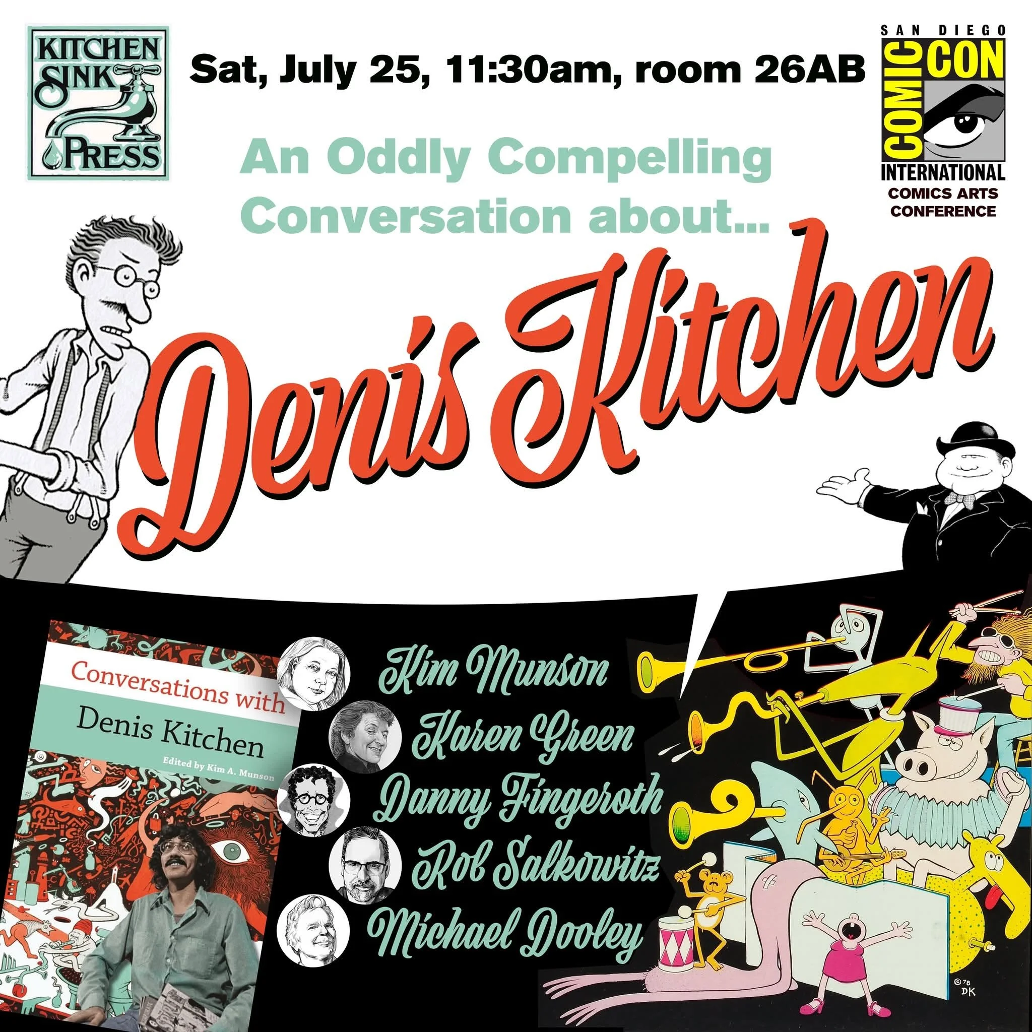 Oddly Compelling Conversation about Denis Kitchen