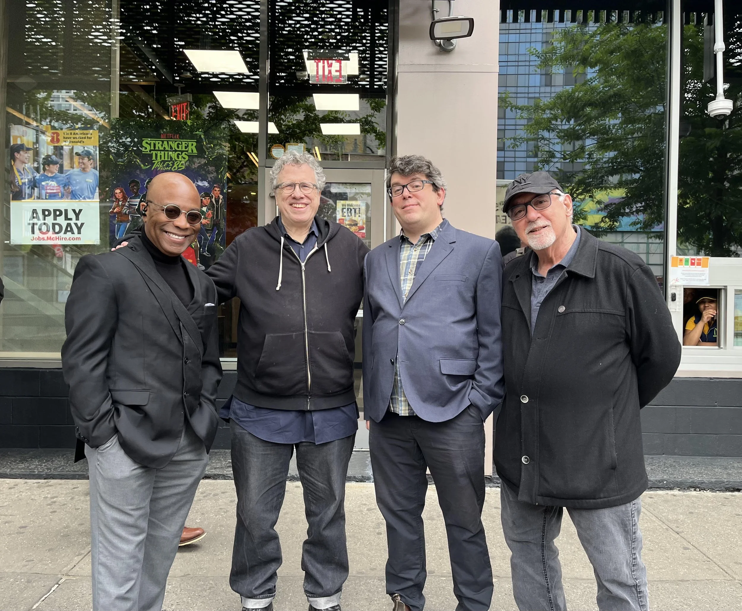  Gamal Hennessy, Danny Fingeroth, Patrick Reed, Marc Greenberg. 