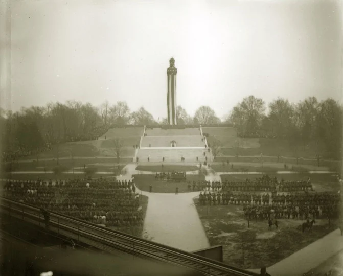 `1908 Dedication for McKim, Mead, and White's Prison Ship Martyrs Monument