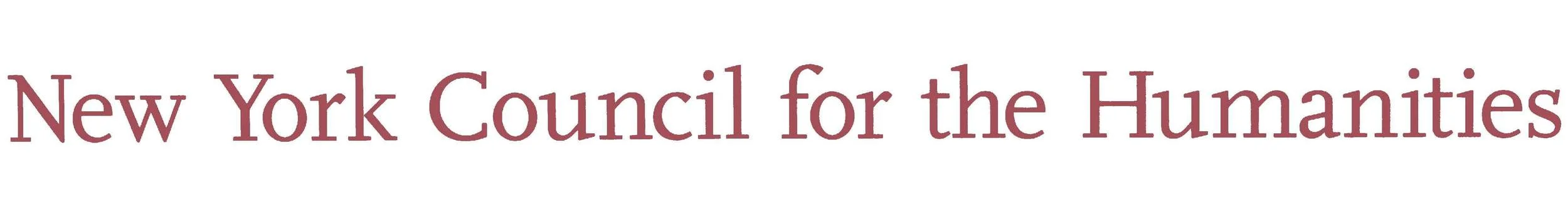 This event was funded by a grant from the New York Council for the Humanities.