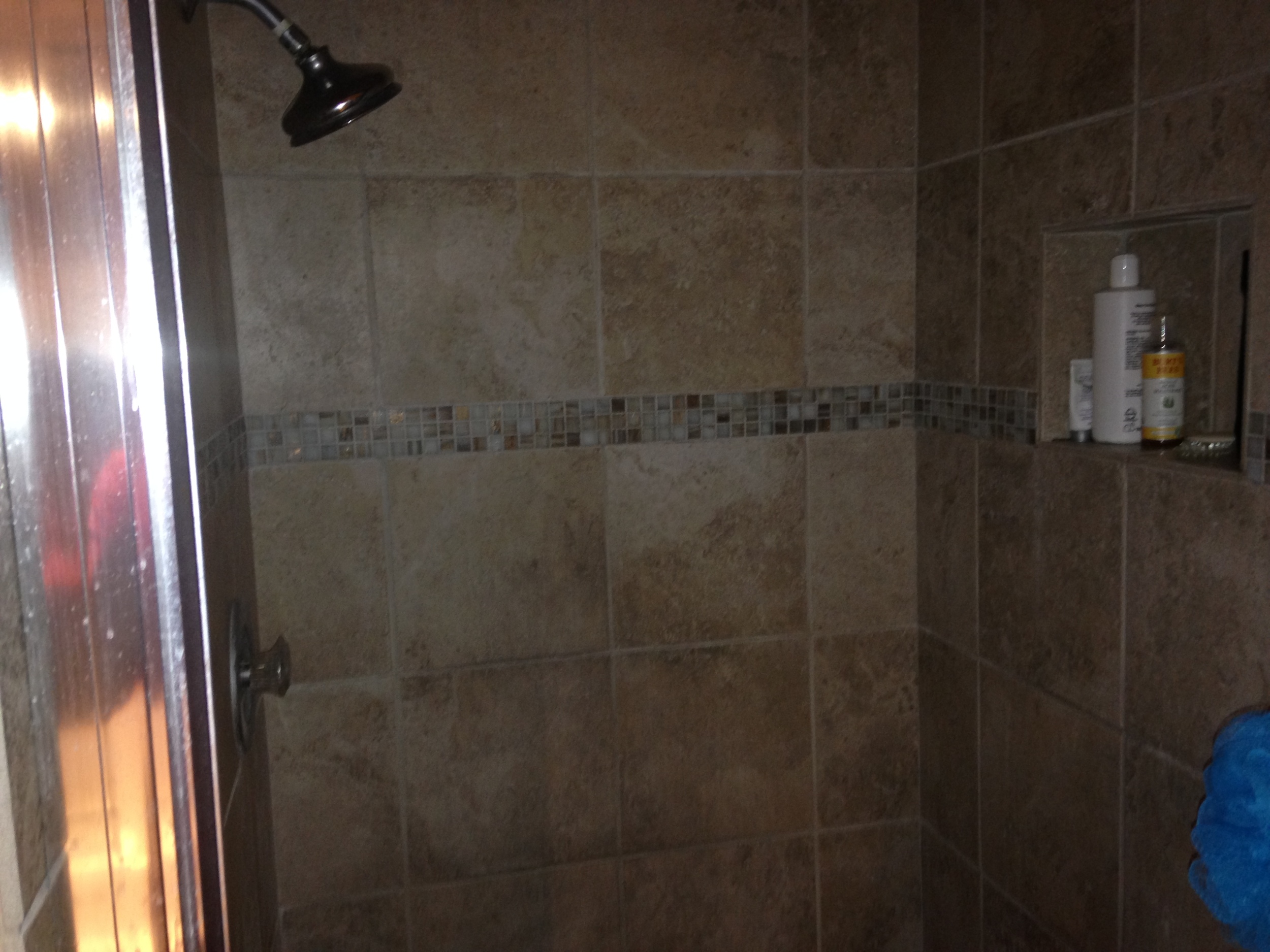 Shower Tile Installation