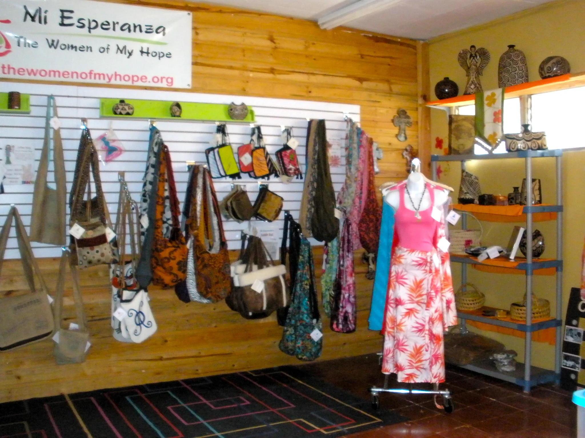 PURCHASE WITH A PURPOSE at the Mi Esperanza store.