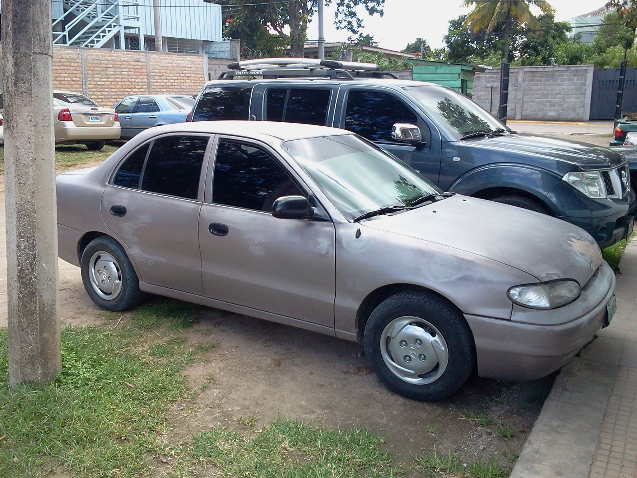  Paola's new car she purchased with a micro loan through Mi Esperanza to help her move from her salon to Mi Esperanza for teaching. &nbsp; 