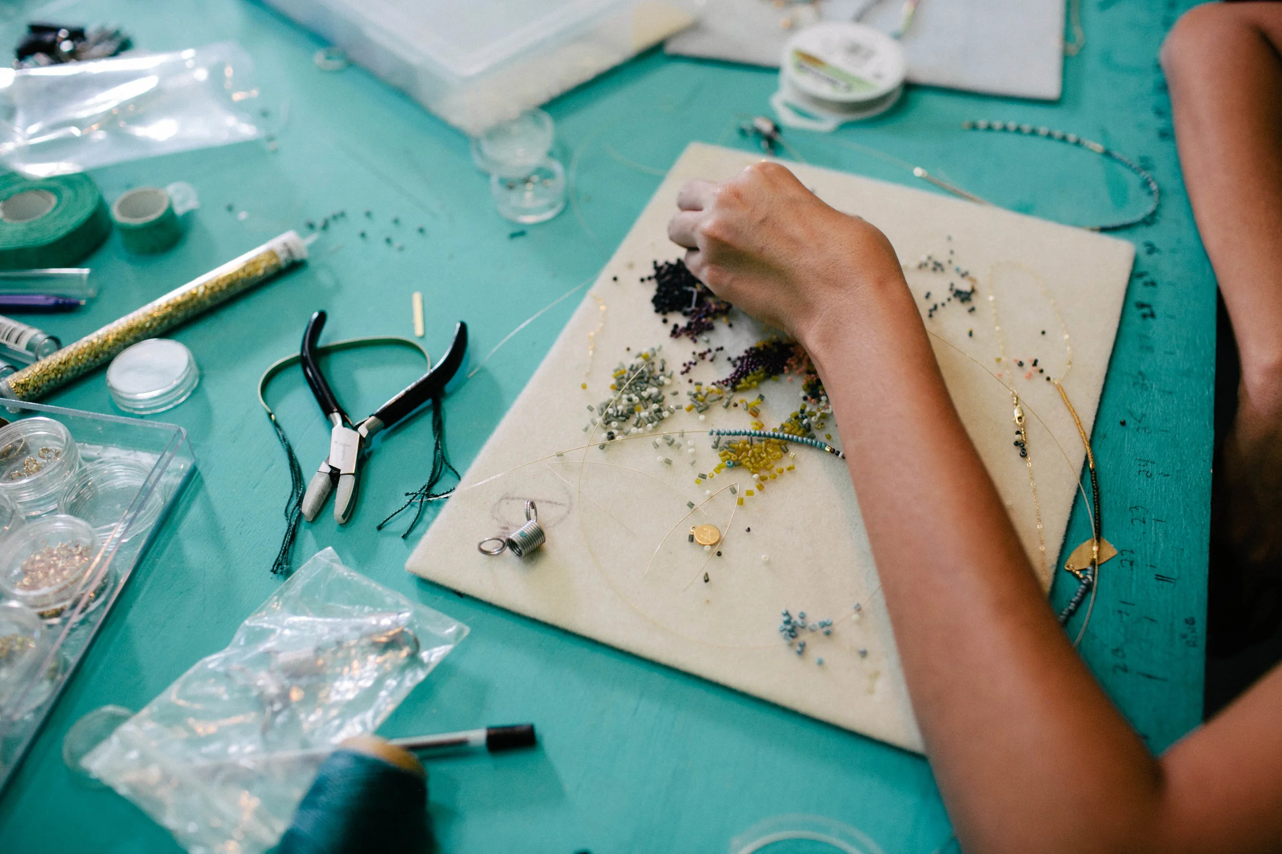 Creating Jewelry... creating change