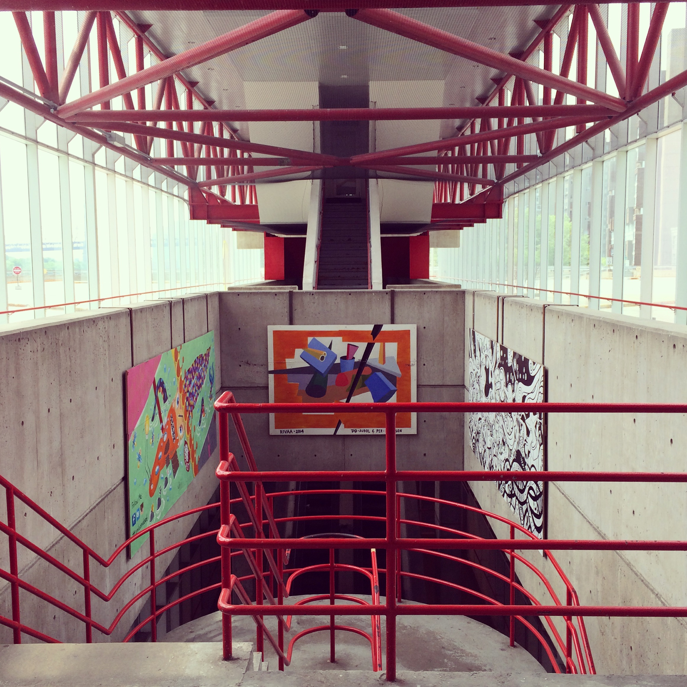 staircase gallery: roosevelt island