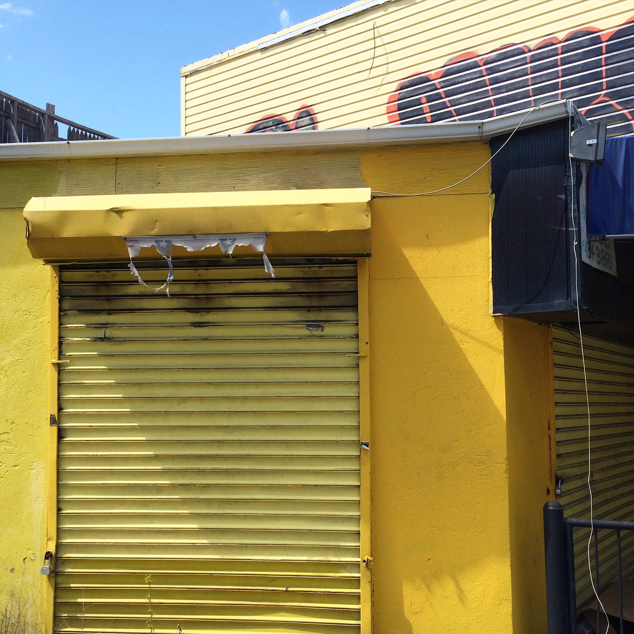 yellow stripes: flatbush