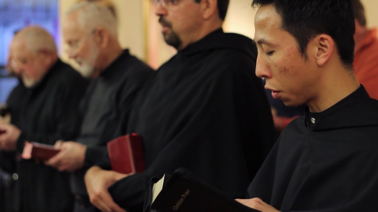 Augustinians share in daily prayer in each community, including at St. Augustine Friary in Chicago, as seen above.