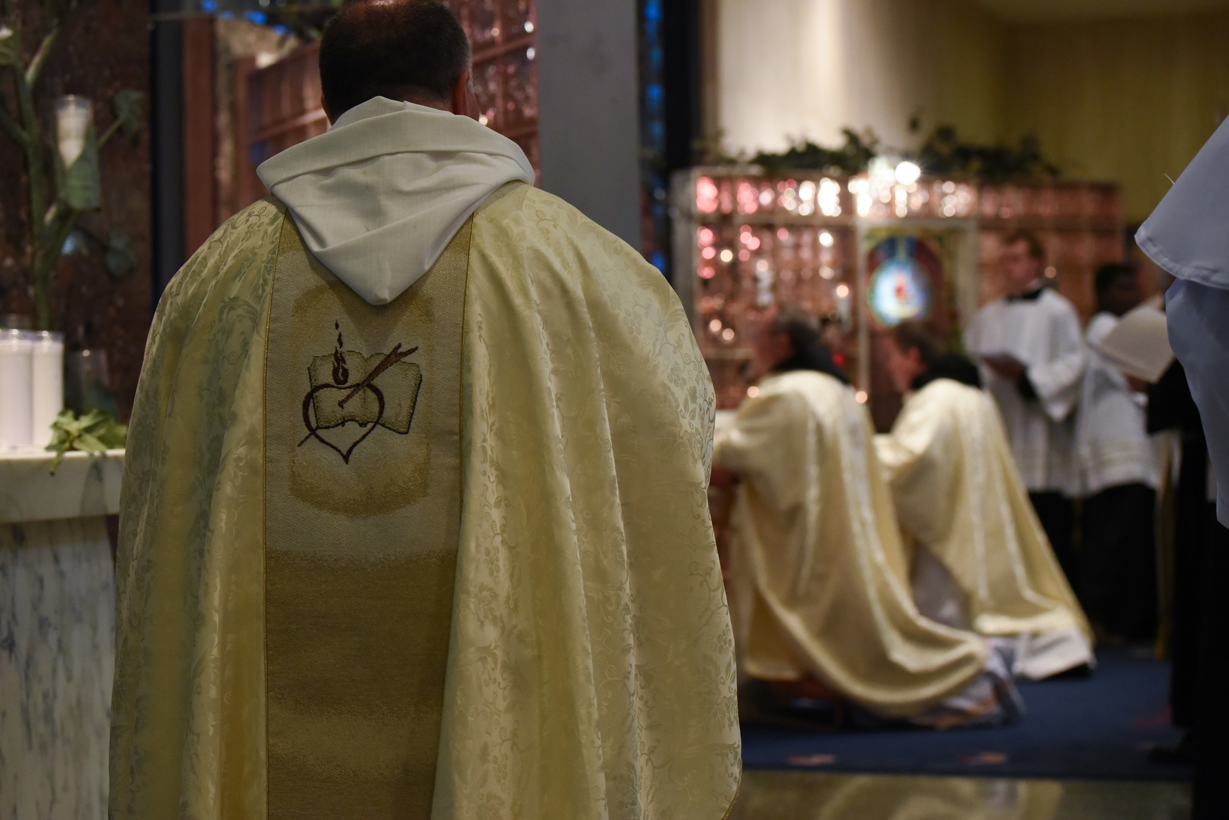 The Augustinian emblem reflects the restlessness that Augustine felt in his heart while trying to know God. We share in his restless pursuit to this day.
