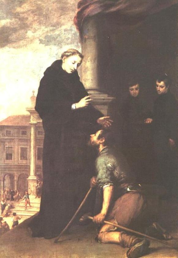 Saint Thomas of Villanova heals the sick