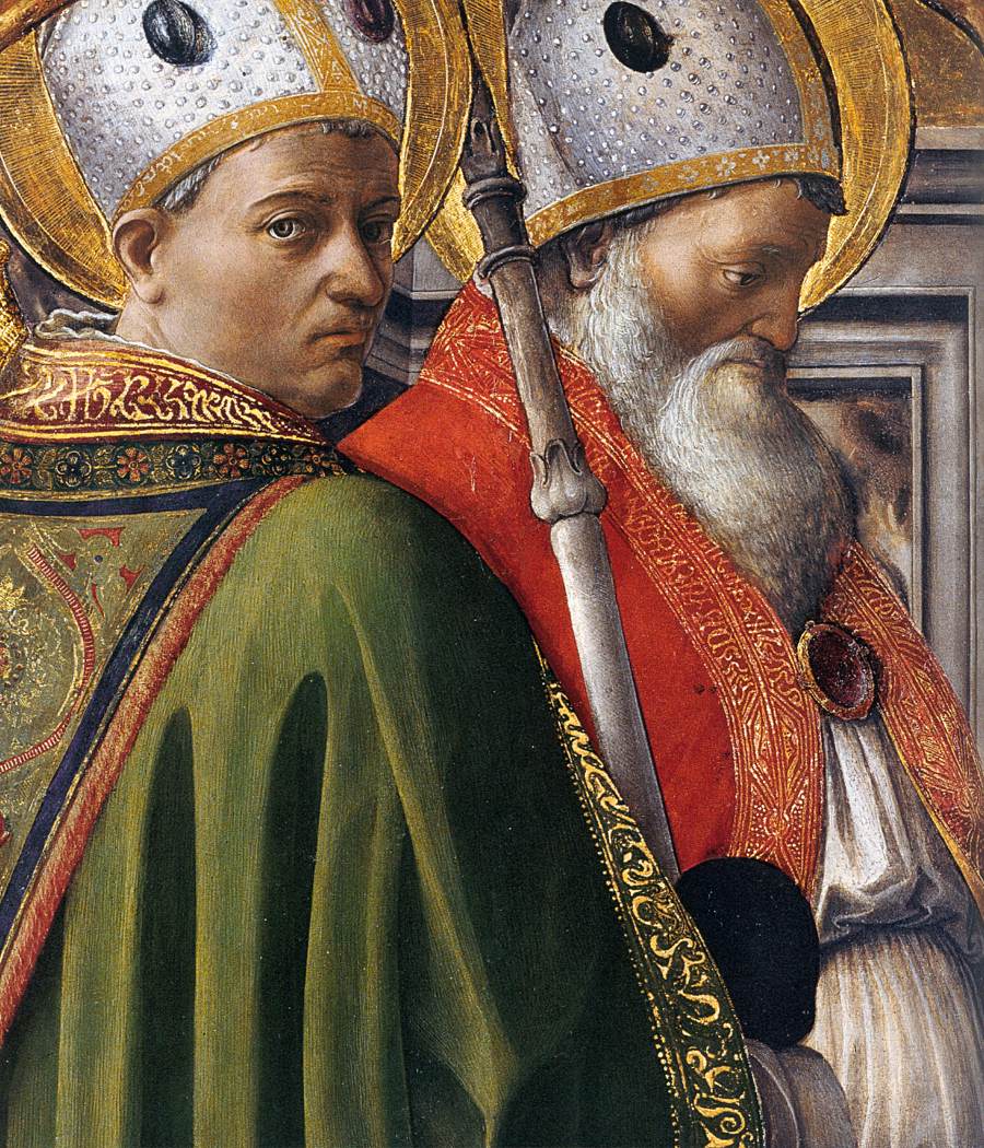 Saints Augustine and Ambrose