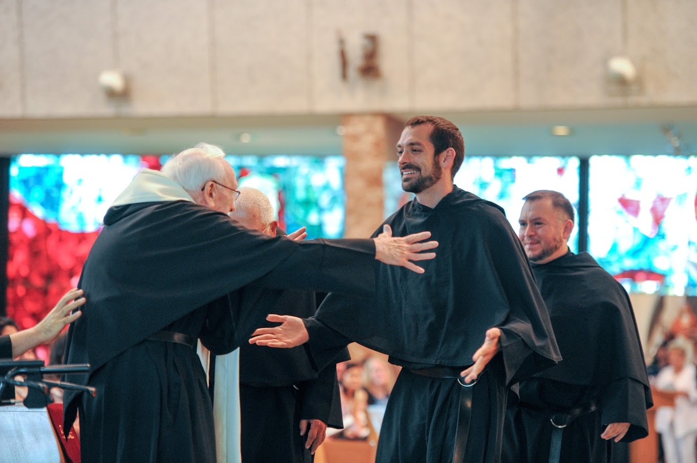 Br. Stephen Isley at his Solemn Profession of Vows on the Feast of St. Augustine 2016