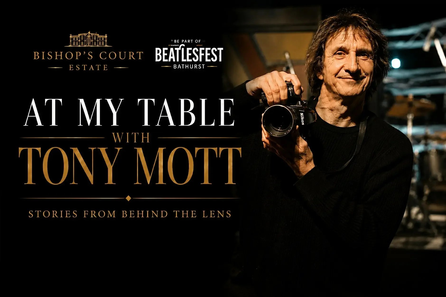 Beatlesfest @ Bishop’s Court Estate presents At My Table with Tony Mott