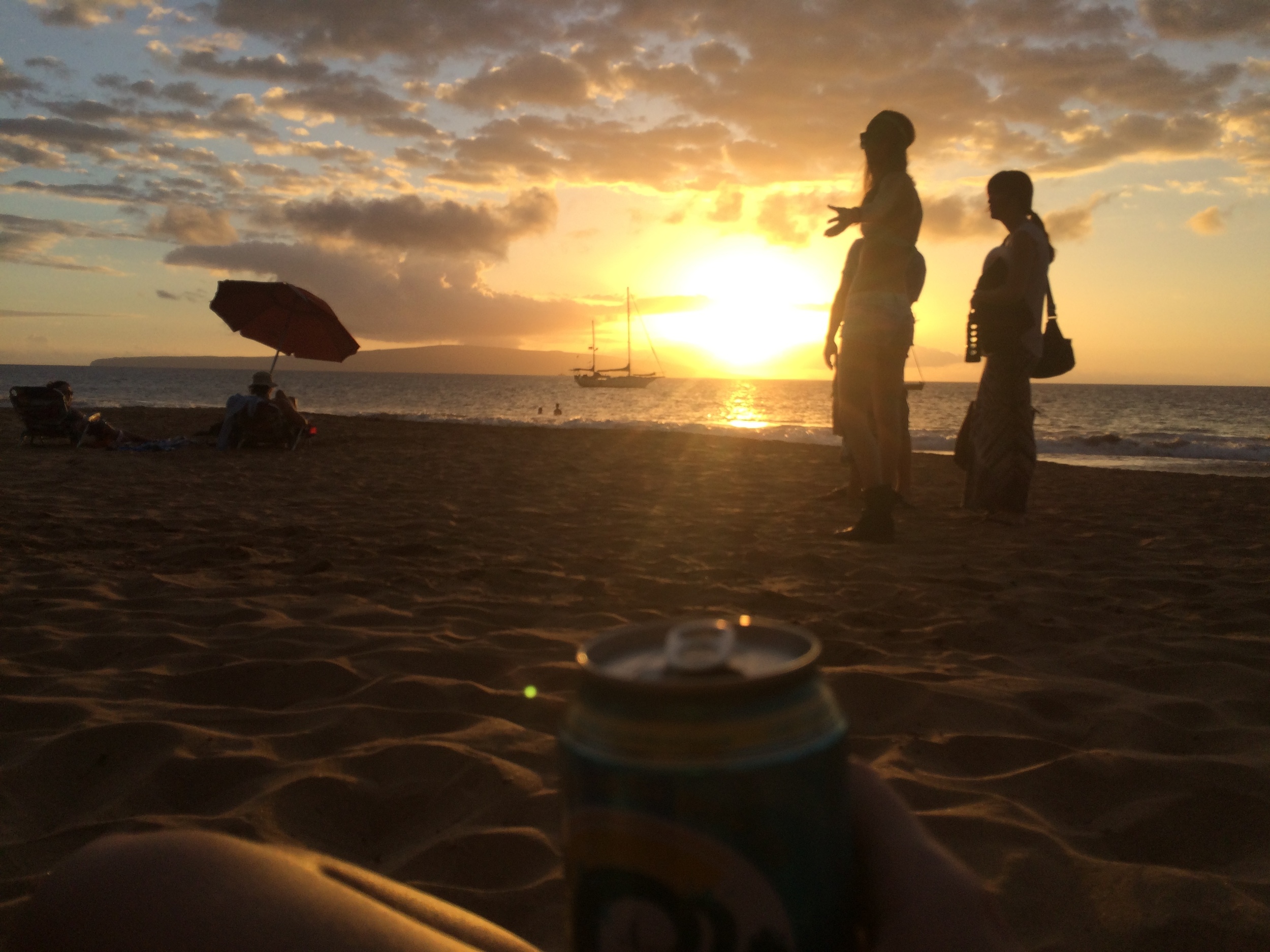 New Years Eve on the beach, as per tradition