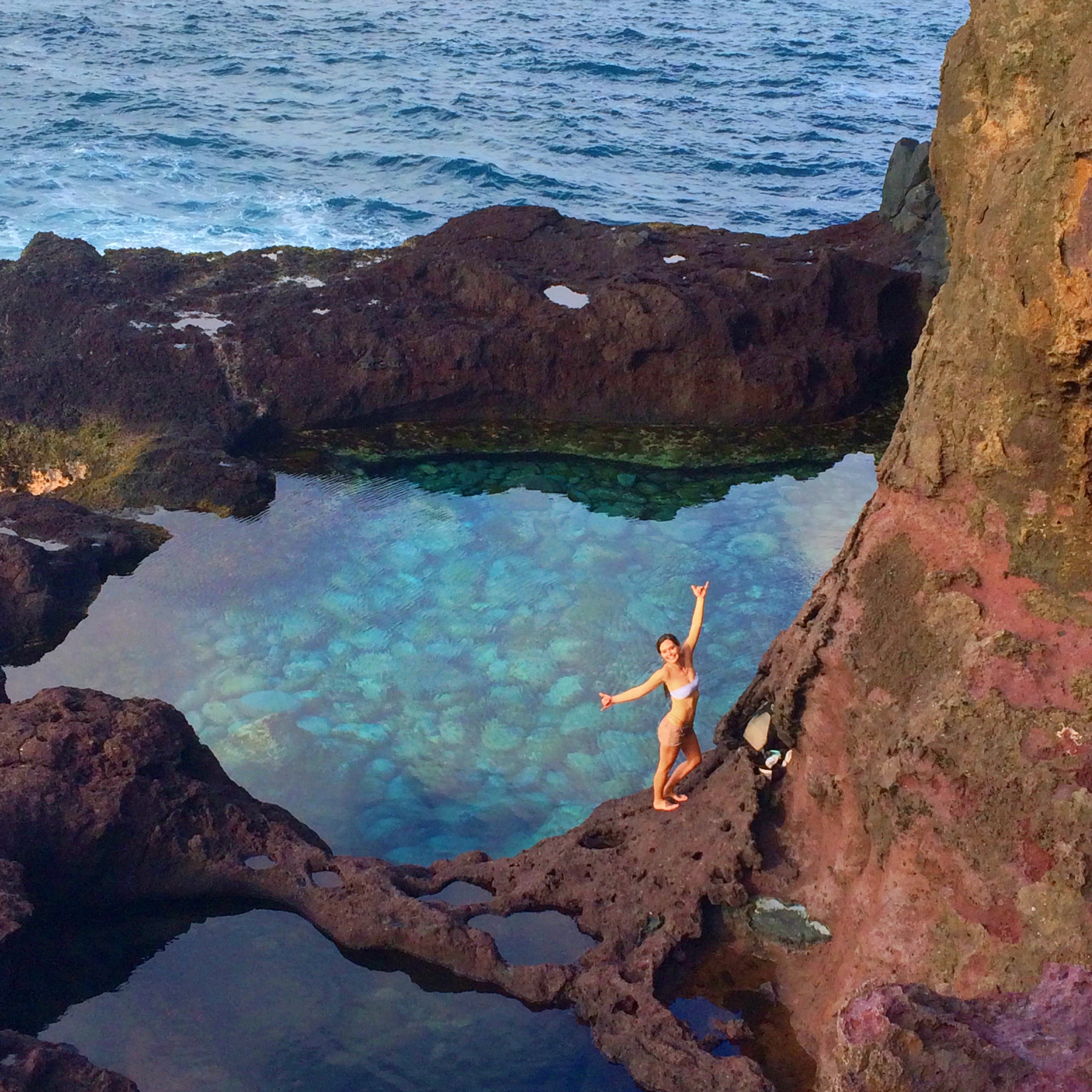 the super secret swimming spot 