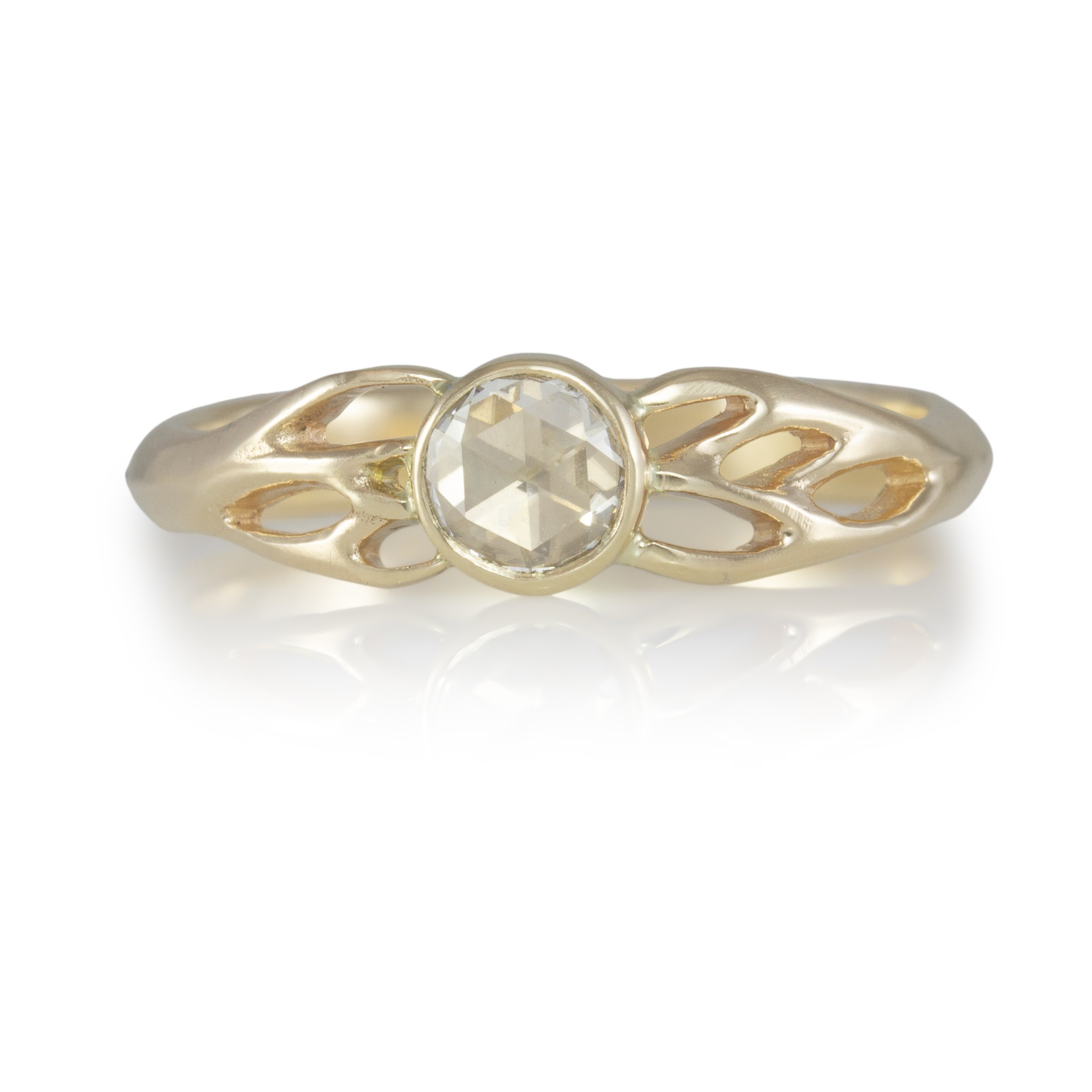 R018 Large Branch Ring 5mm rose cut diamond.jpg