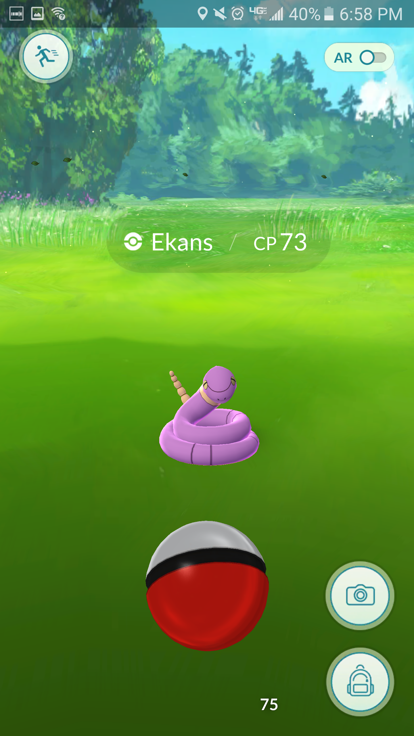 Come here you sneaky snake!