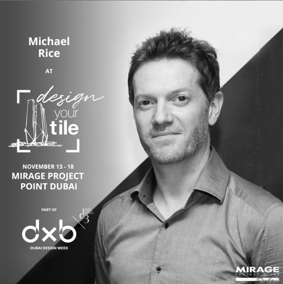 One of several designers asked to be involved in the @mirageprojectpointdubai design your tile initiative for @dubaidesignweek 2017