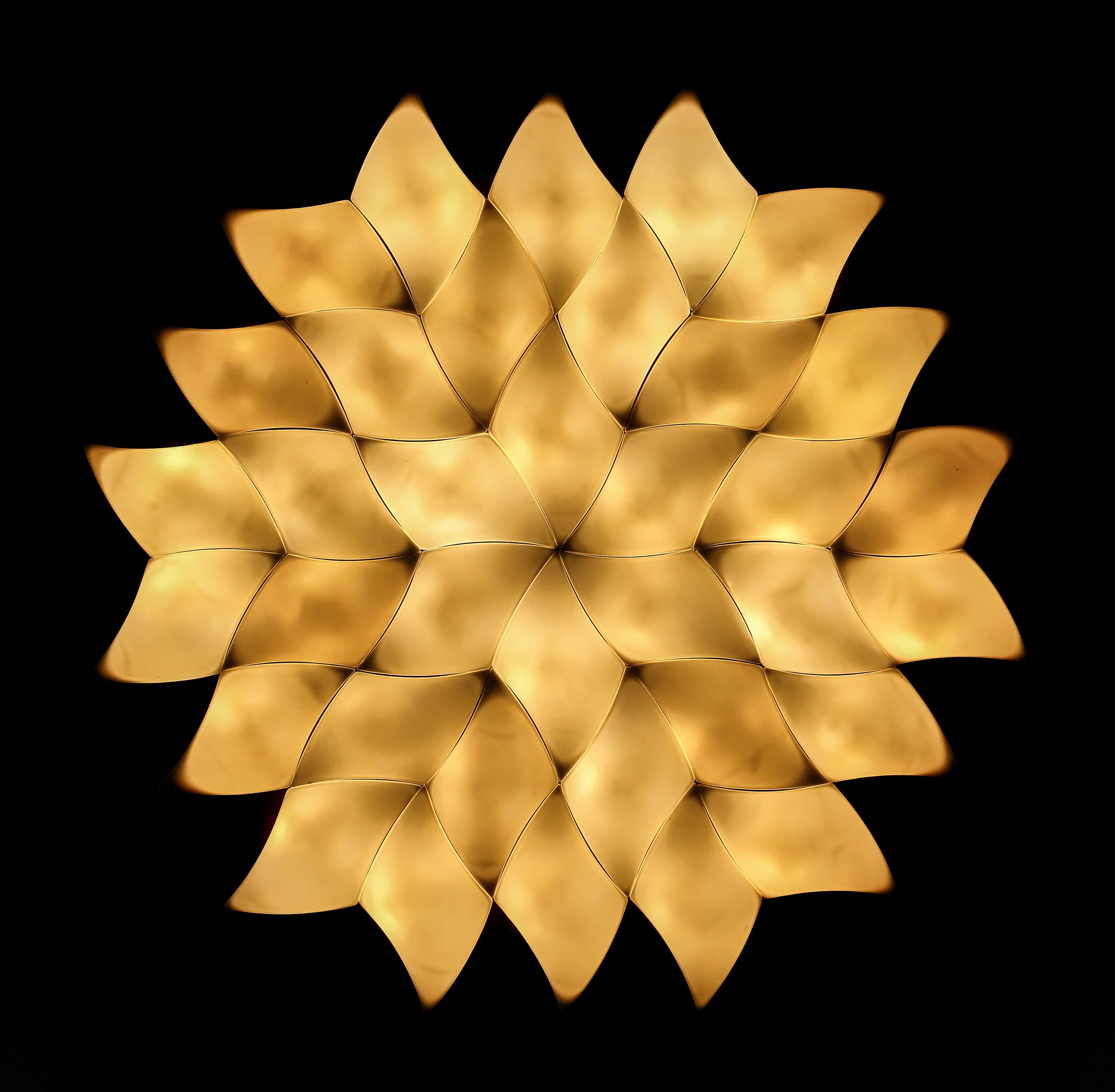 “Lotus” - Parian Porcelain light sculpture