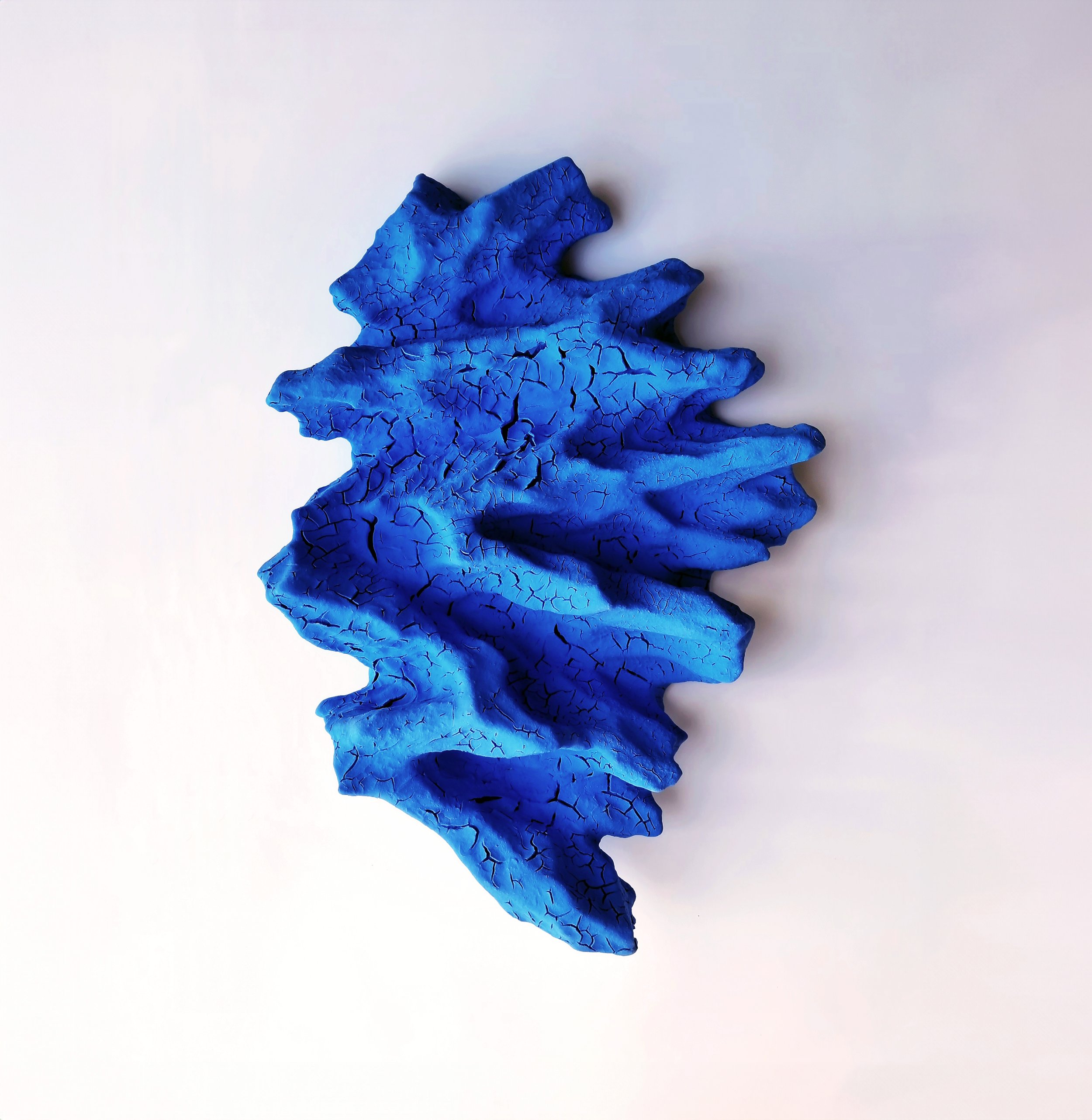  ‘Blue Fragment’ was exhibited at ‘Collect' in Somerset House in London with Thrown Gallery, March 23’ 