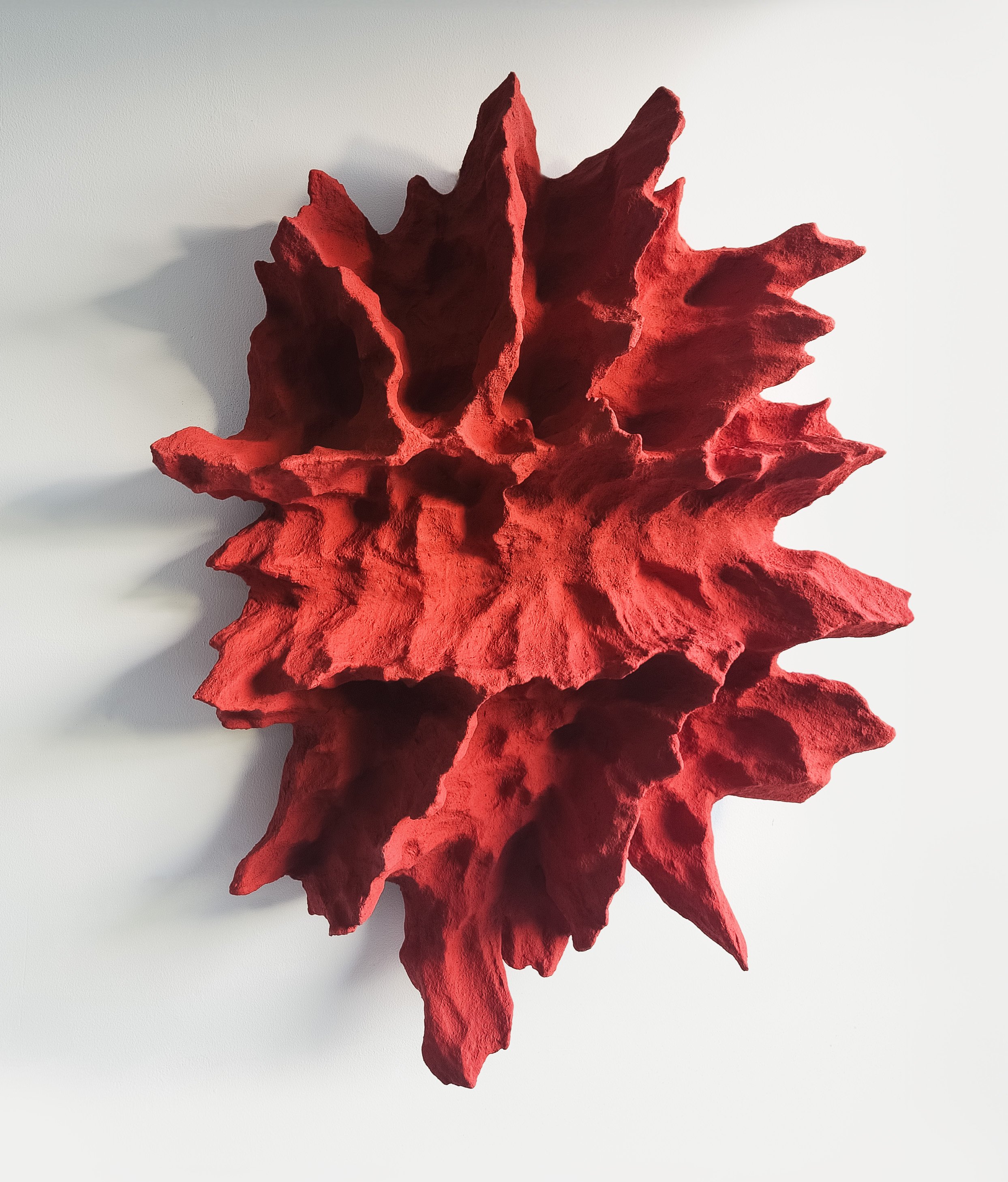  Large Red Fragment, Stoneware , exhibited at MANARAT AL SAADIYAT in Abu Dhabi from December 23 to April 24 