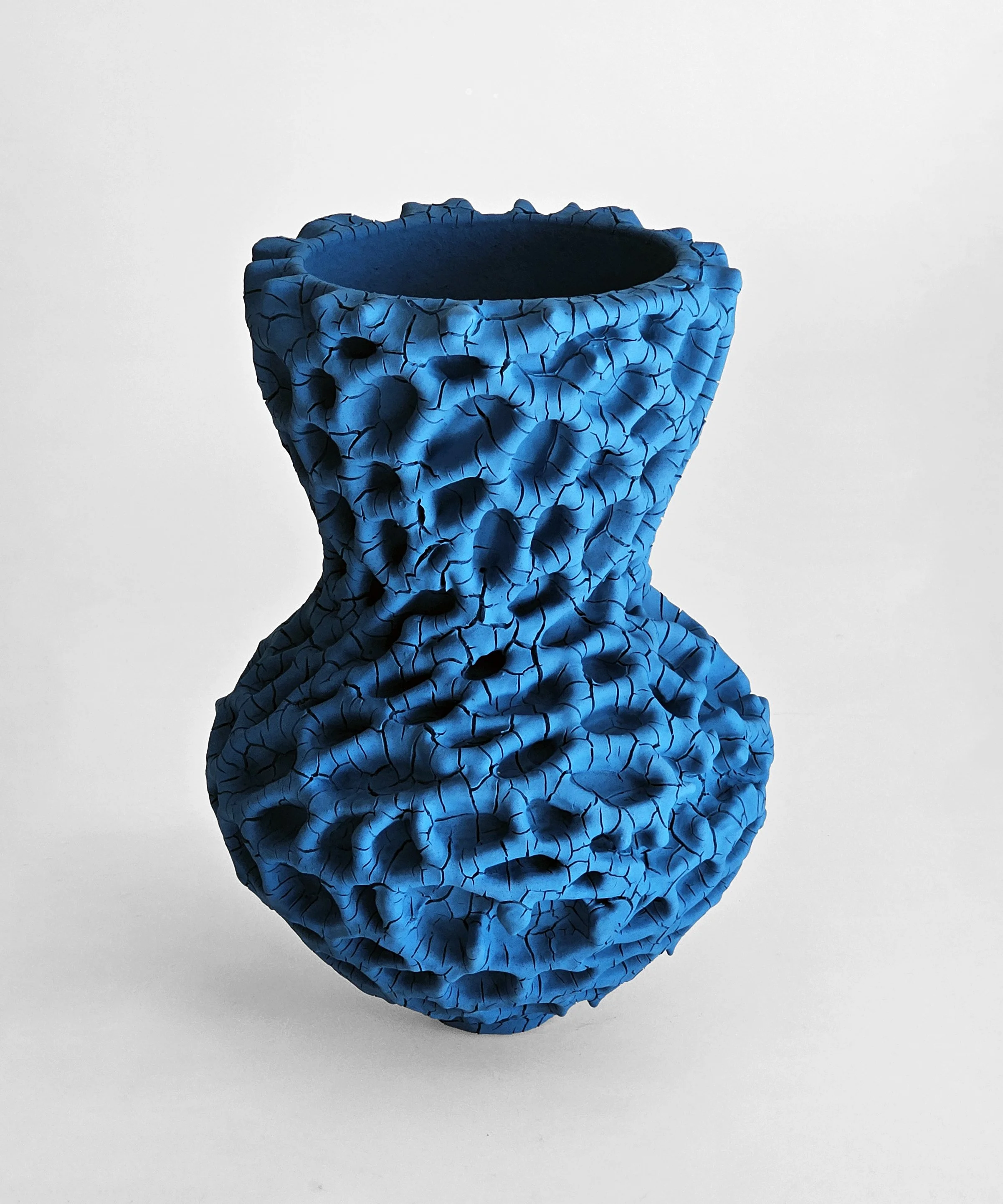  Teal Blue Coral Vessel # 4 2025 