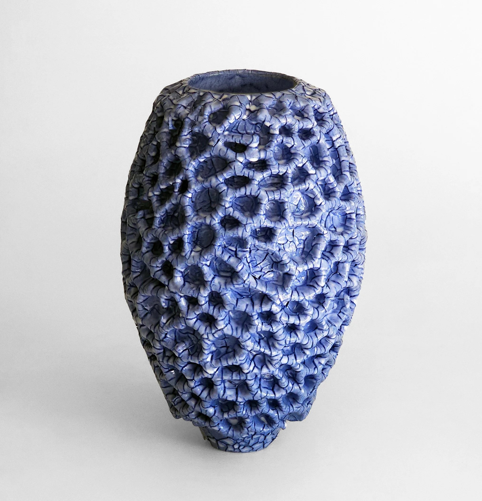  Blue Ripple Coral Vessel  2025 