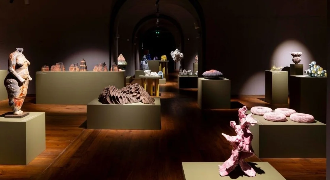  Latvian International Ceramics Biennale show at the Rothko Museum, Latvia. 