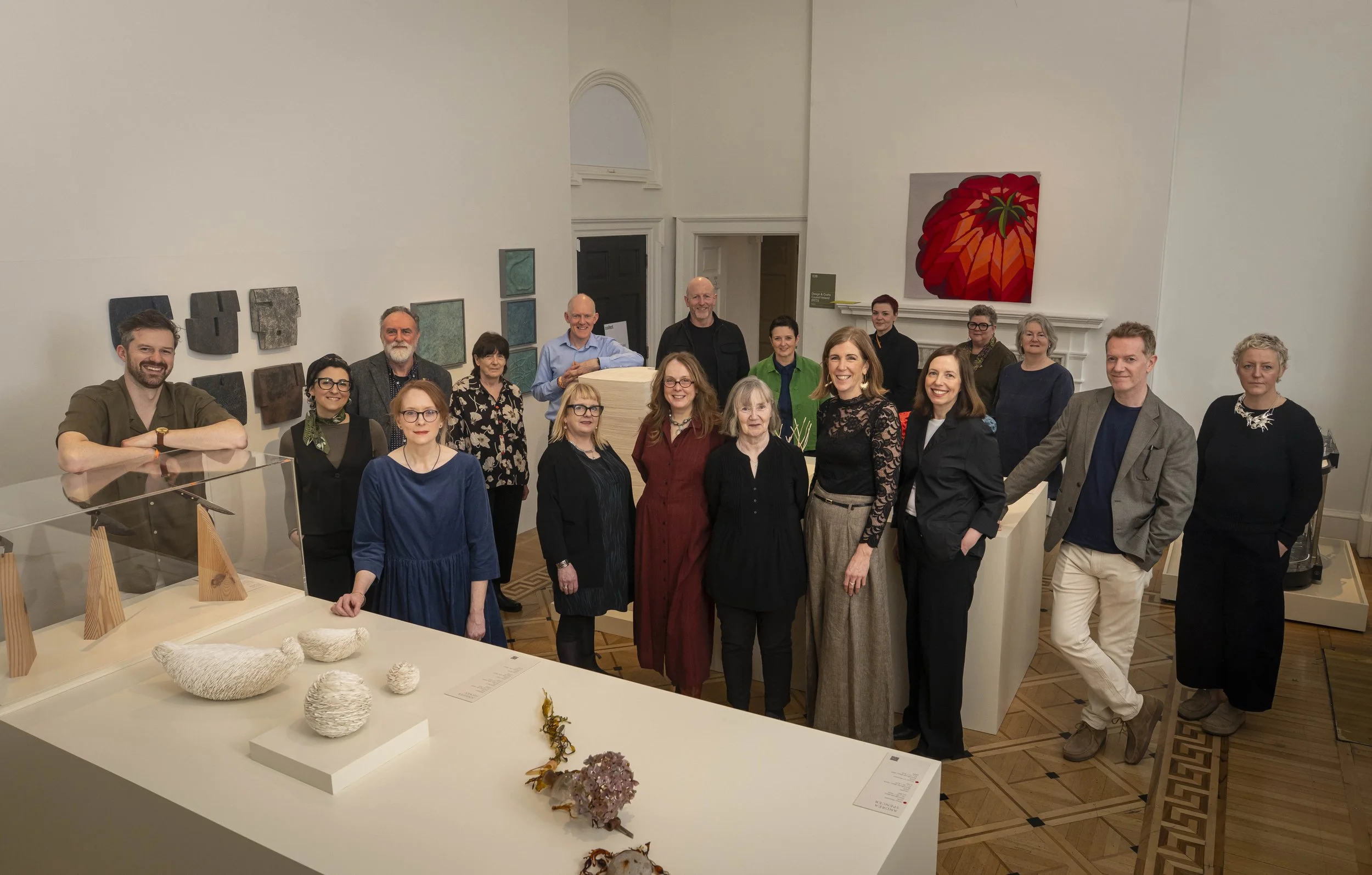  Group shot of all the Artists at Collect in Somerset House for DCCI!!. Thanks so  much to all the other talented makers and the amazing DCCI team 🙌 Image Credit: DCCI and Daniel Lewis    @collectartfair  &nbsp;in&nbsp;@somersetho  use  &nbsp;for th