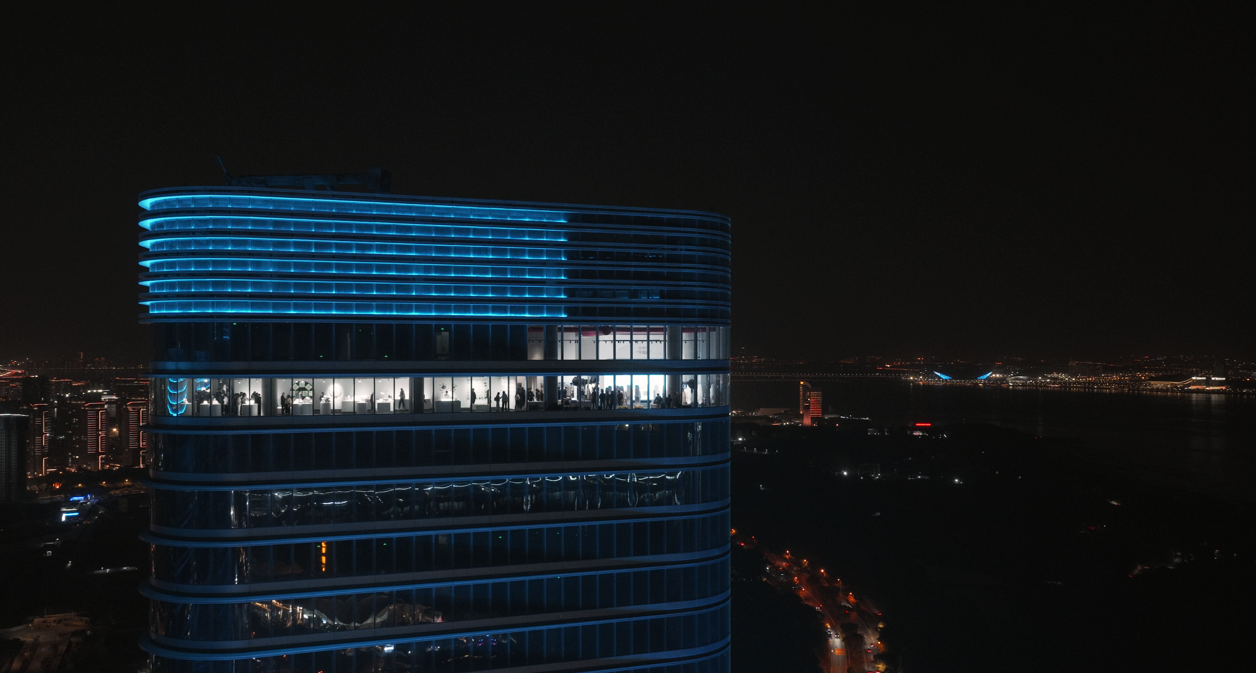  Winland IFC, Xiamen, China, venue of the 4th Blanc De Chine exhibition in April 26. 