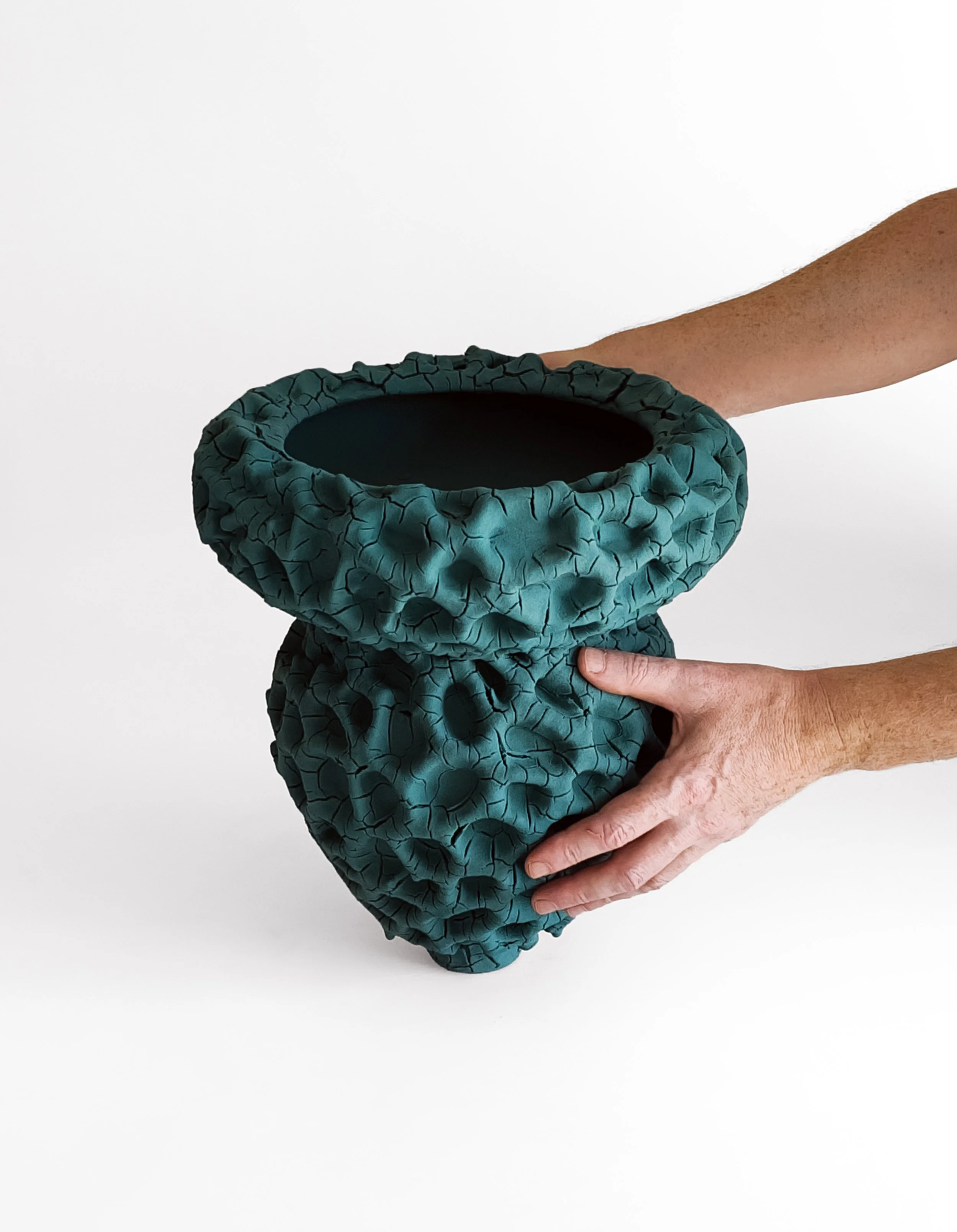  Mineral Green Coral Vessel  