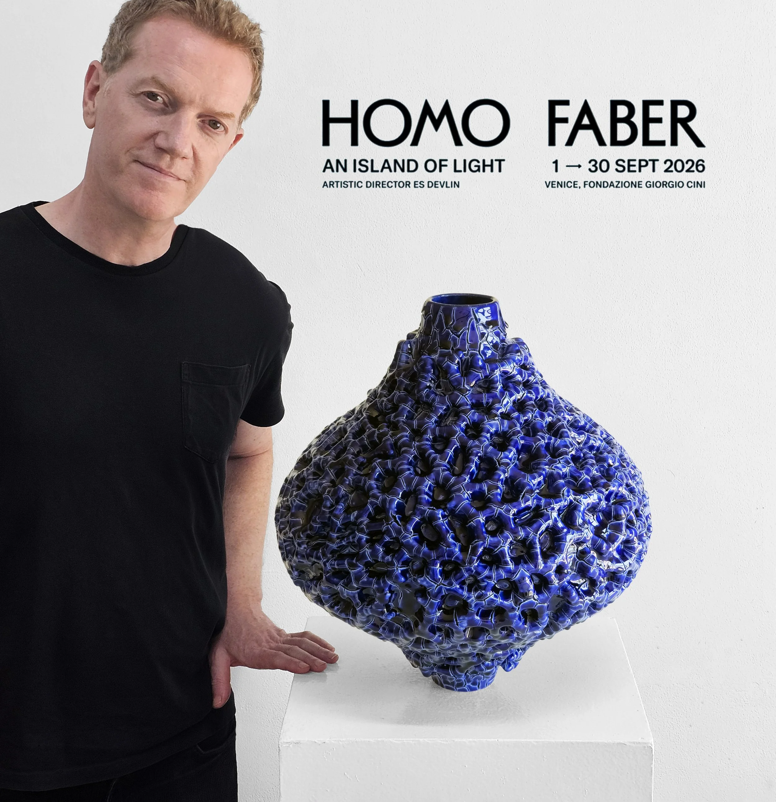  Thrilled to be to be exhibiting at the fourth edition of Homo Faber Biennial showing 2 works, made in consultation with the curatorial team for the event! 