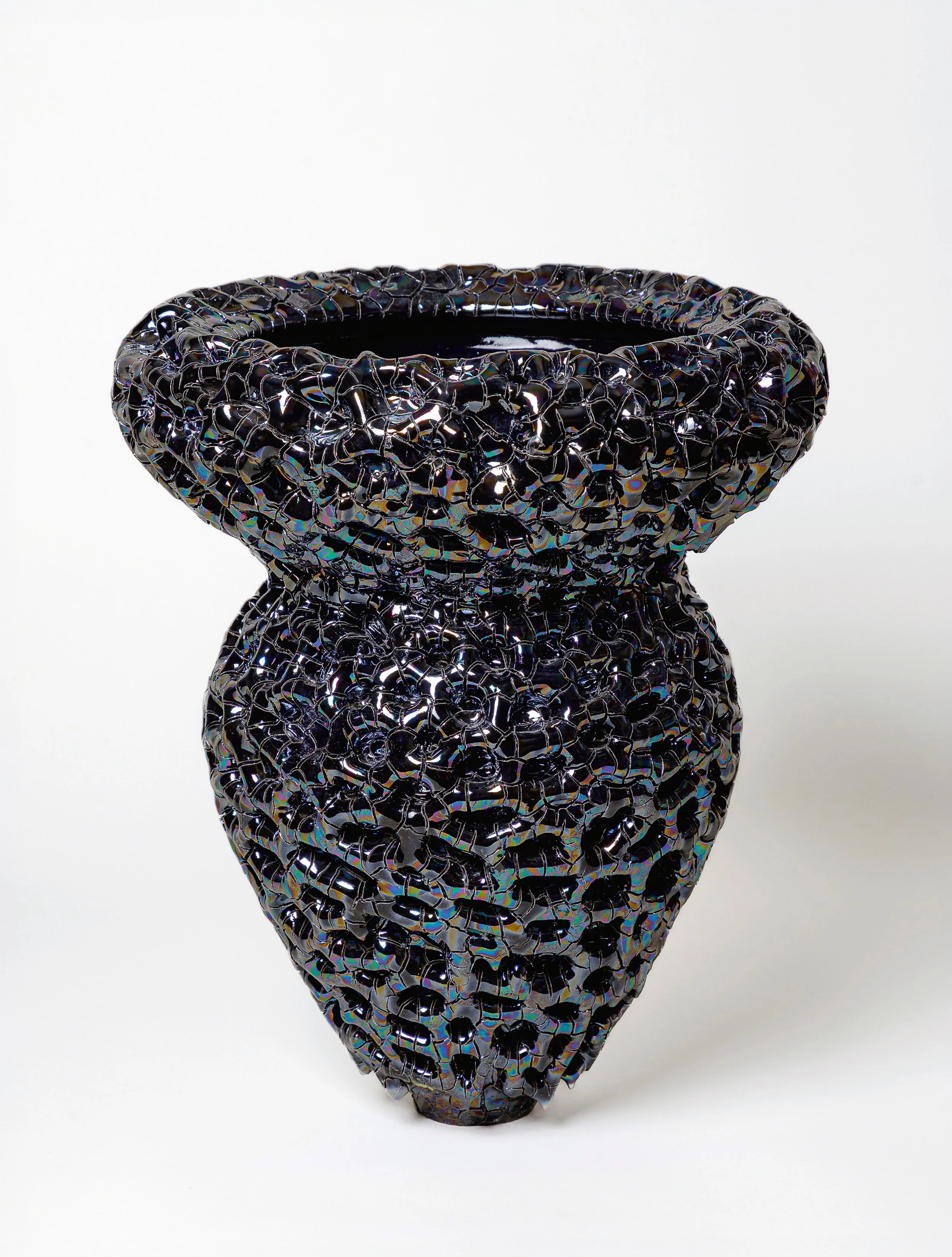  Luster Coral Vessel,  exhibited @galerieancienneposte,  Photo credits  Pascal Vangysel 