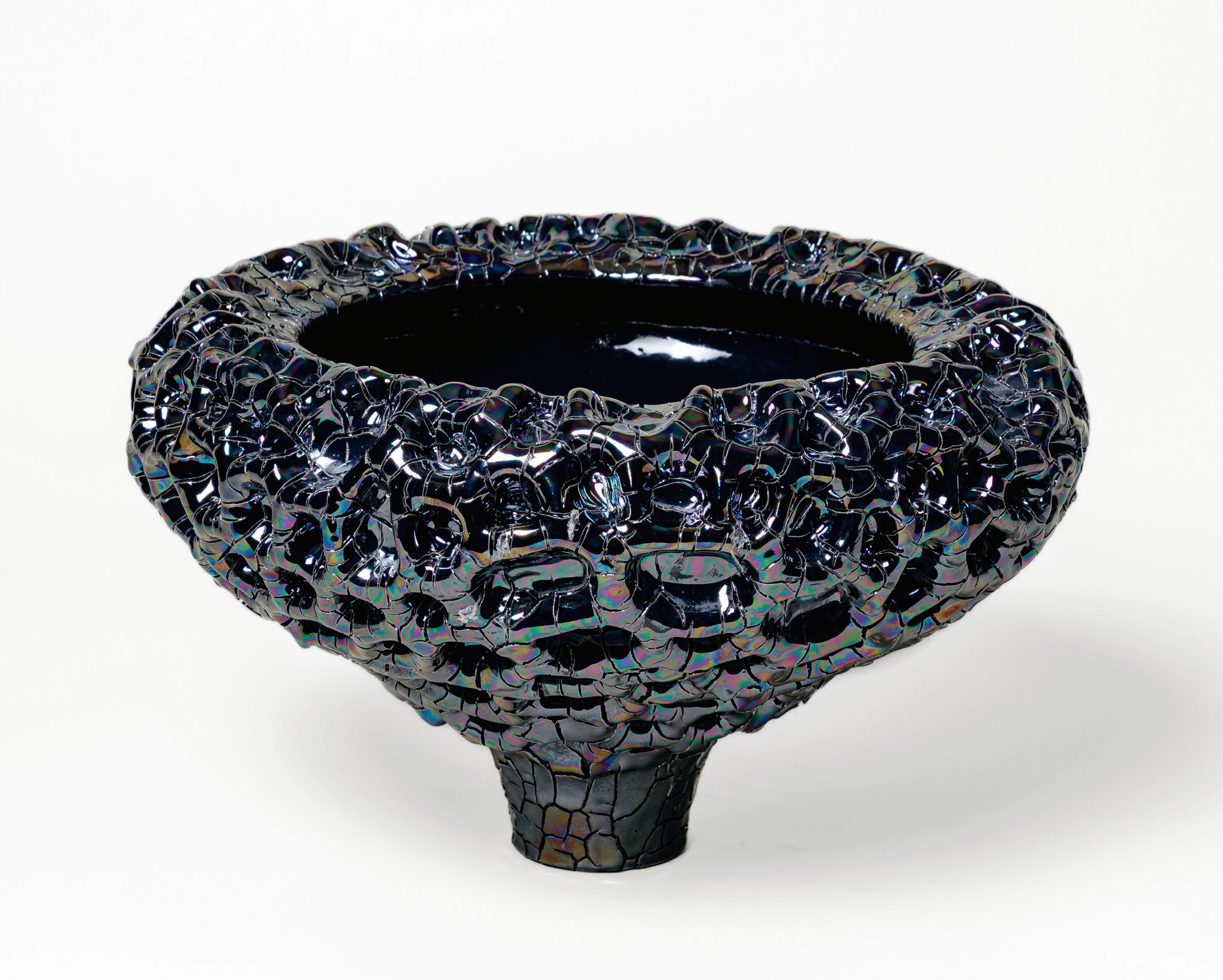  Luster Coral Bowl exhibited @galerieancienneposte,  Photo credits  Pascal Vangysel 
