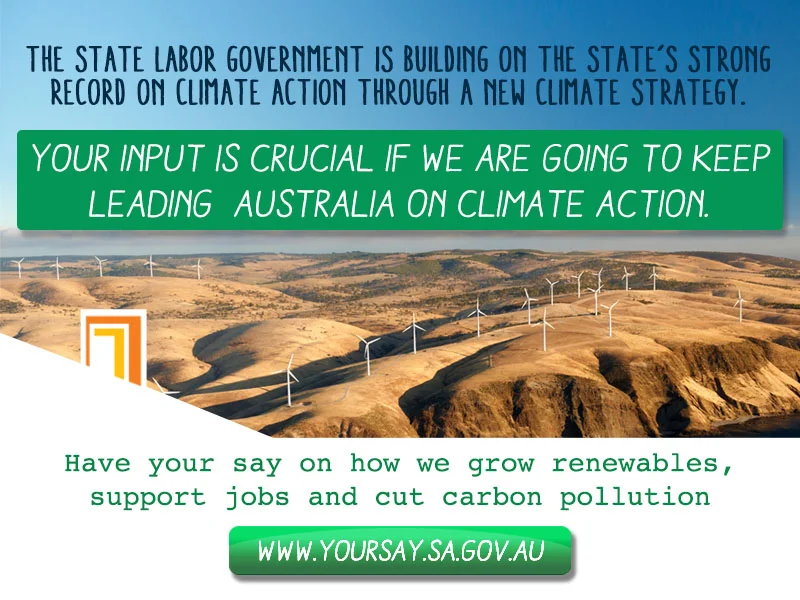 Climate change strategy for South Australia