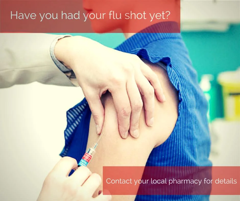 2015 Flu Vaccine available in Pharmacies