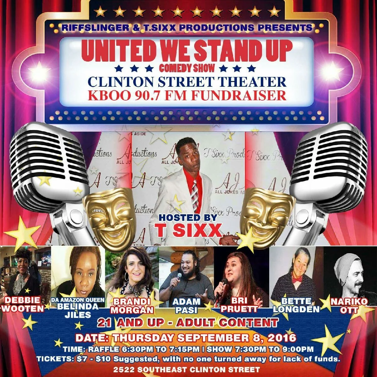 United We Stand-Up Comedy Show