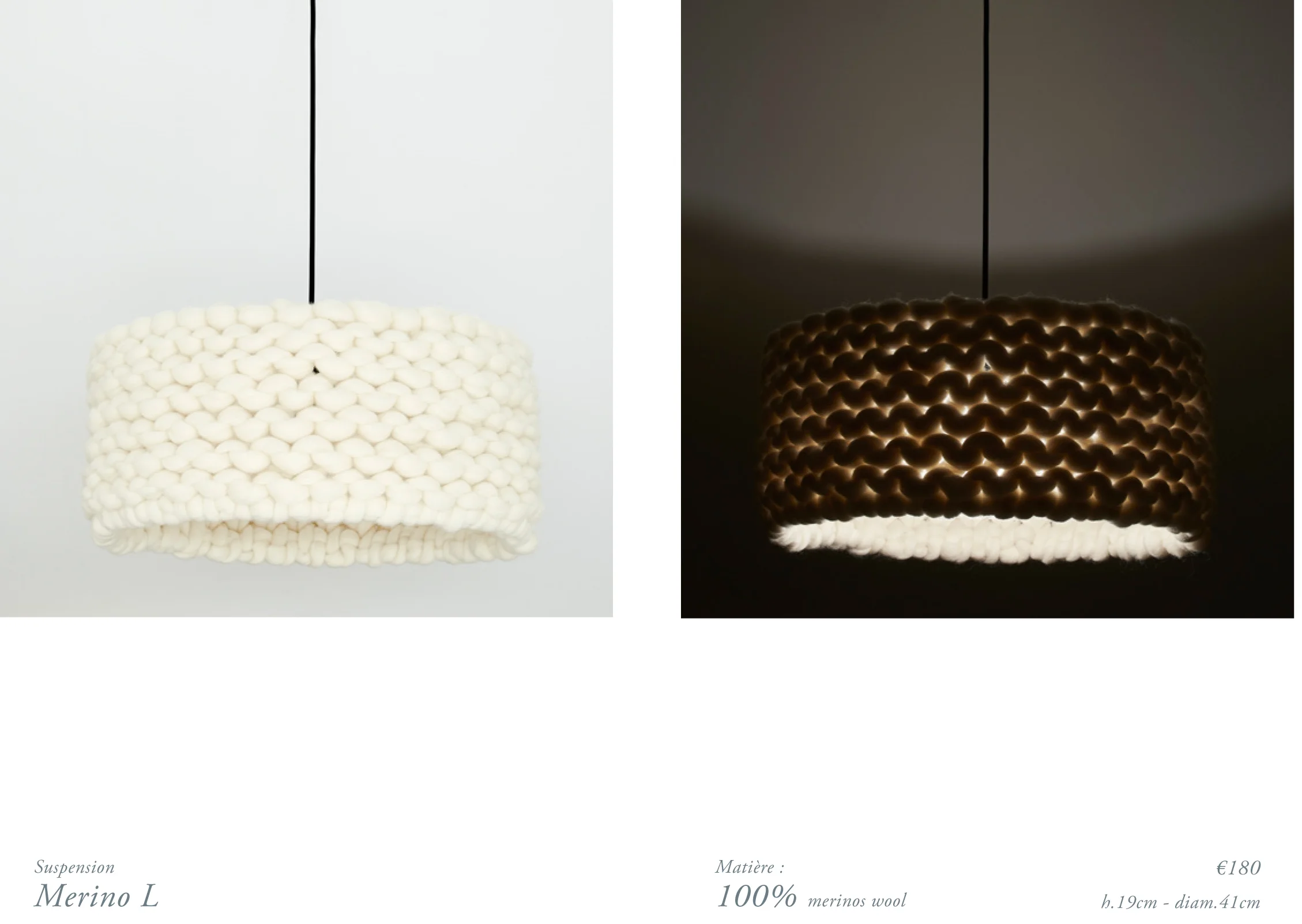 chunky merinos wool handmade lamp L.jpg