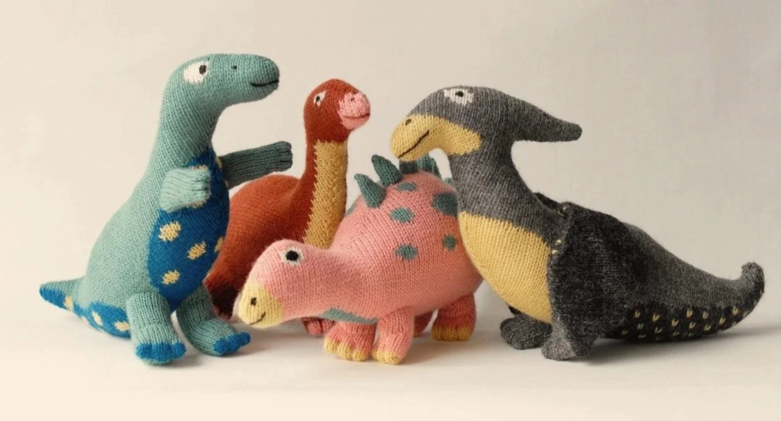Dinos soft toys collection