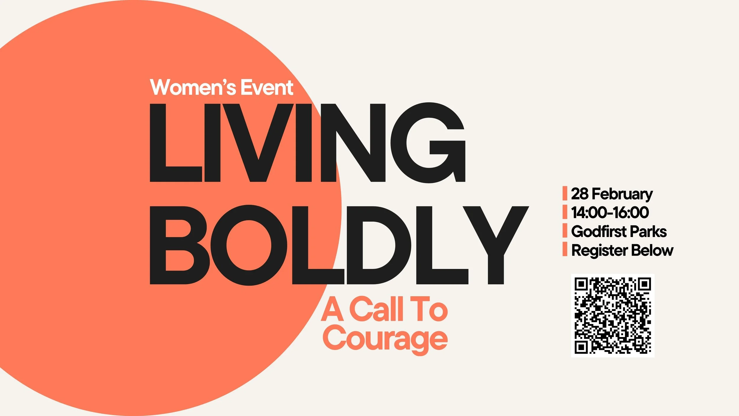 Women's Event- Living Boldly