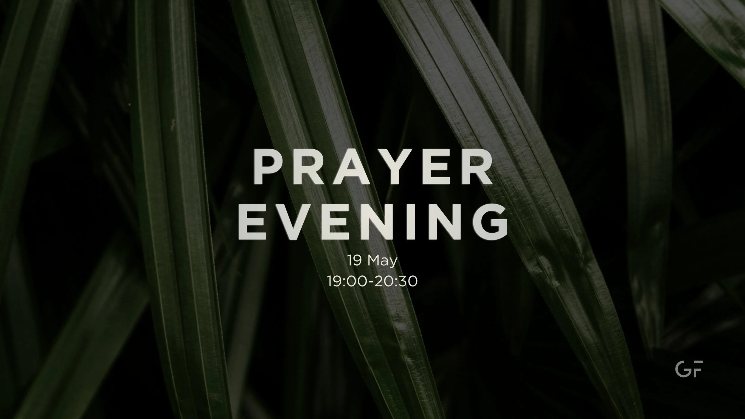 Prayer Evening