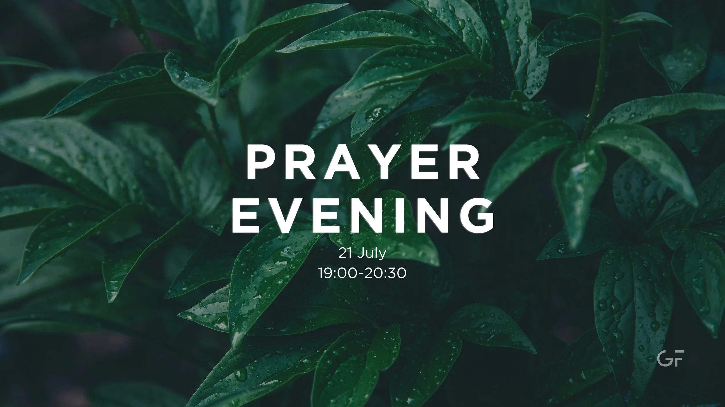 Prayer Evening