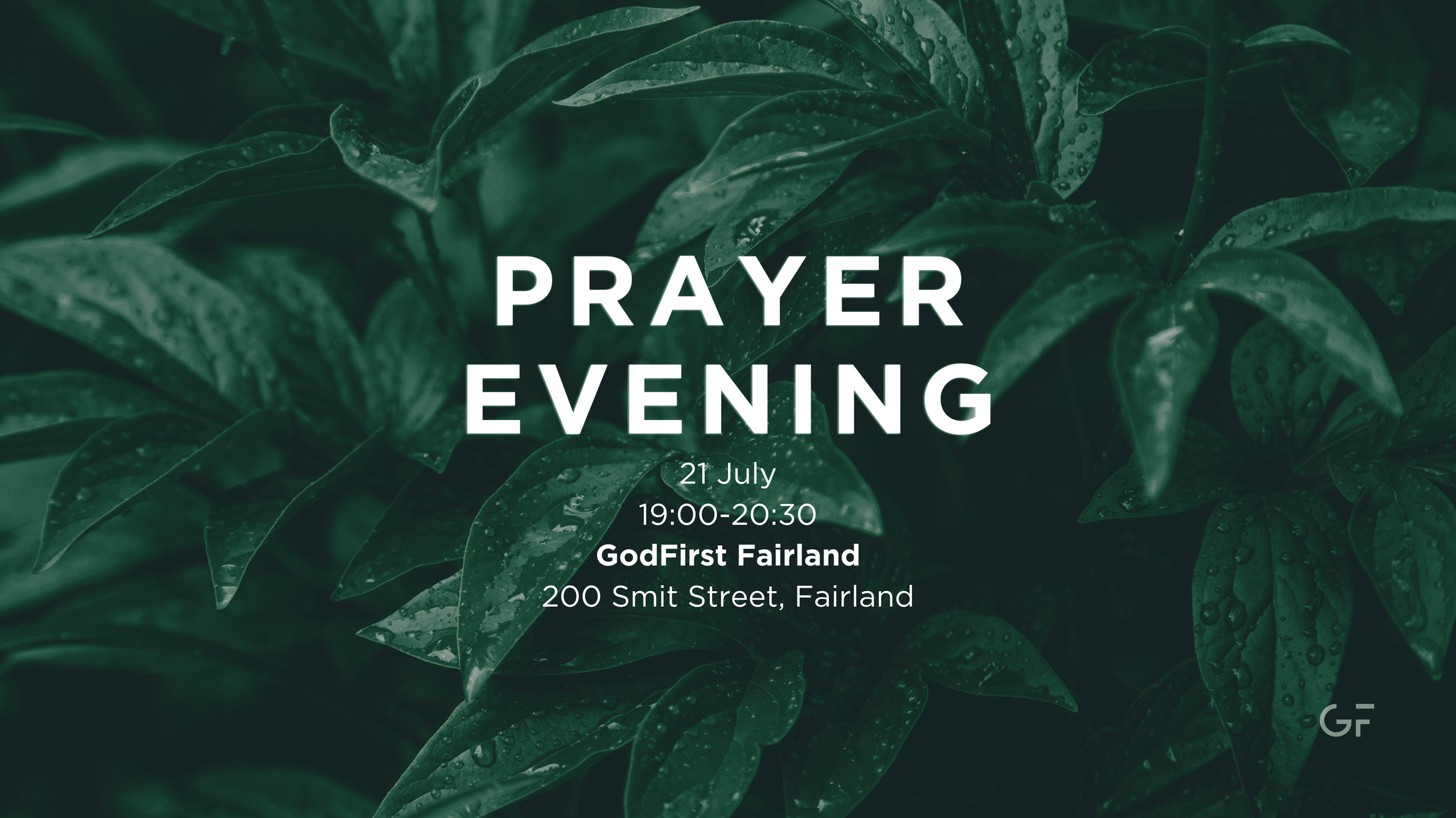 Prayer Evening @ GF Fairland