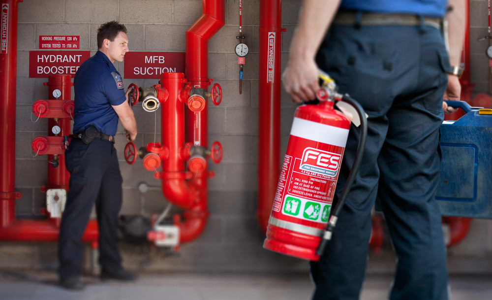 FES - Fire Equipment Services. 