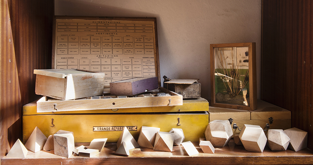 Materiale scolastico 1900-1950 Paravia Mondadori 